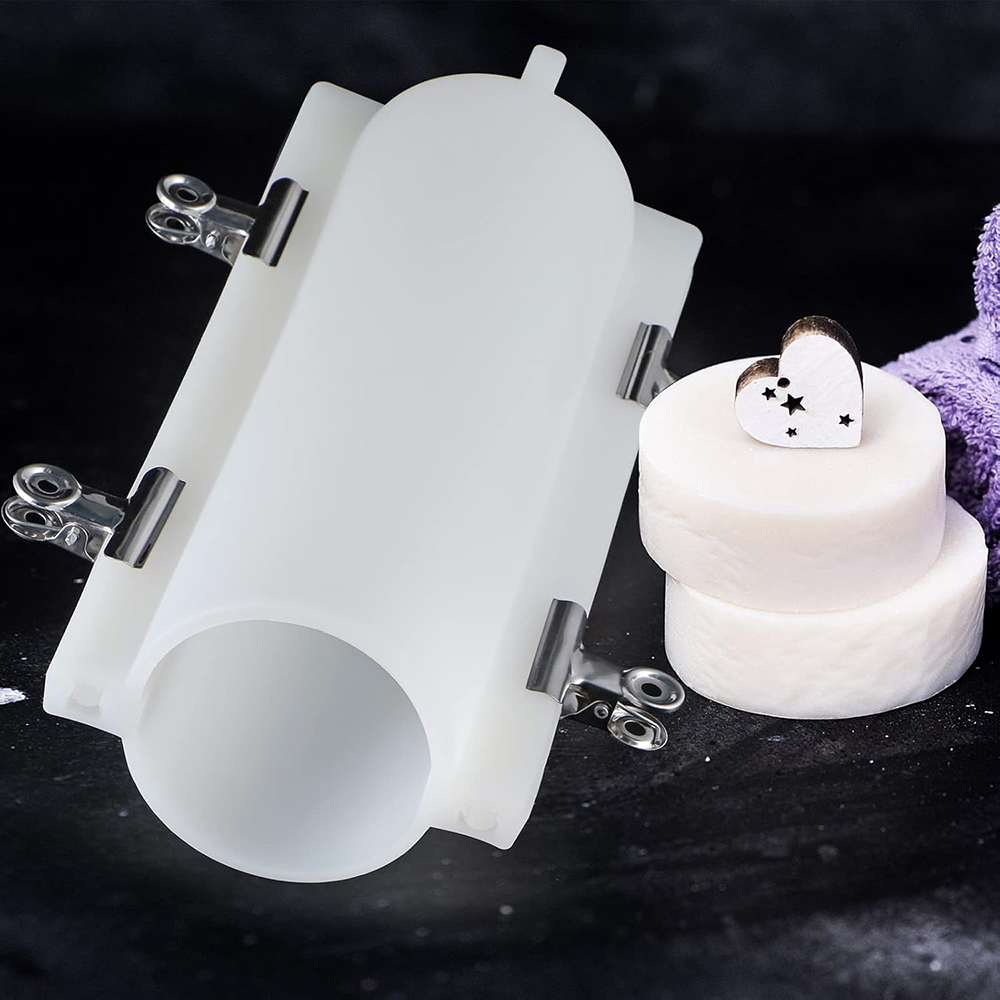 Soap Making Kit For Beginners - Big Cylinder Tube Soap Mold with