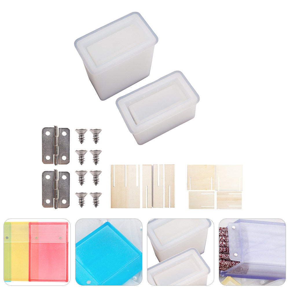 Soap Making Diy Kit - Resin Art Silicone Molds Square Shape