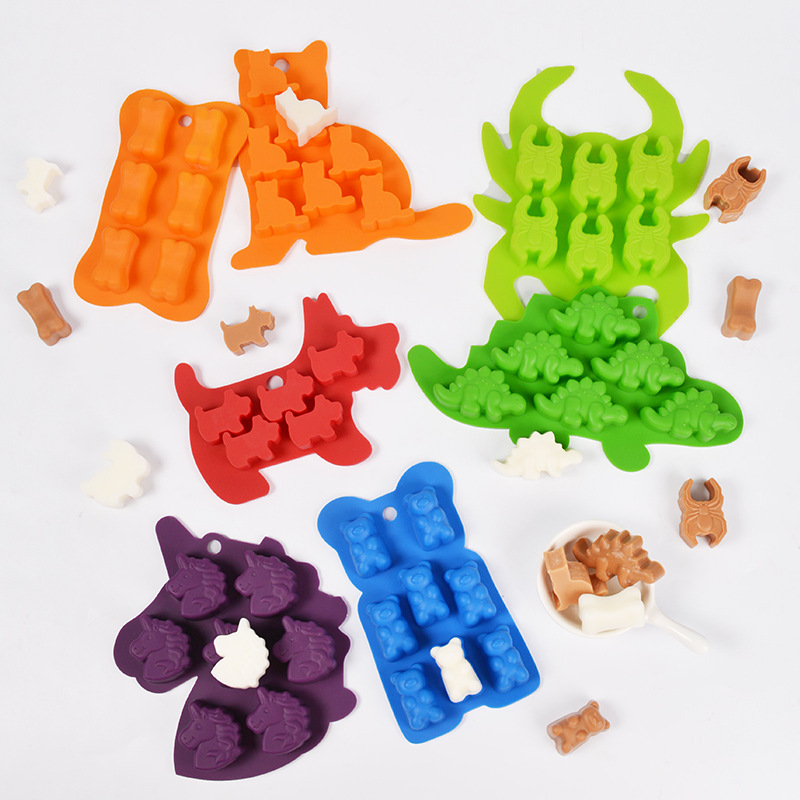 Animal Bear Cat Shape Silicone - огляд і ціна Soap Making Instructions
