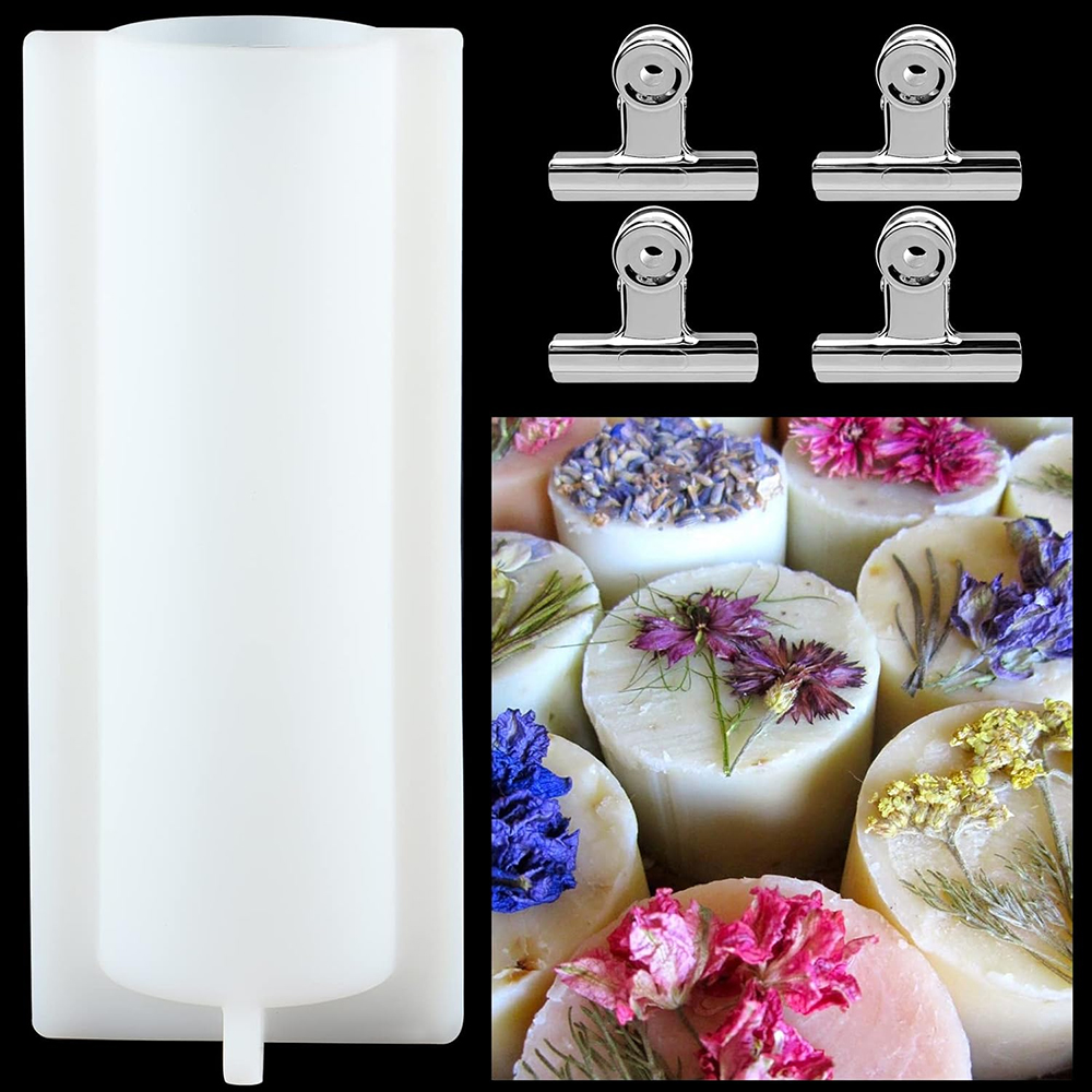 Big Cylinder Tube Soap Mold wi - огляд і ціна Soap Making Kit For Beginners
