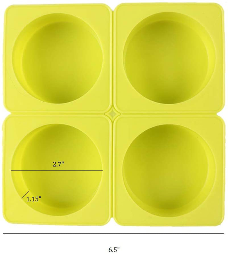 4Cavity Round Silicone Soap Mo - огляд і ціна Soap Making Kit For Beginners