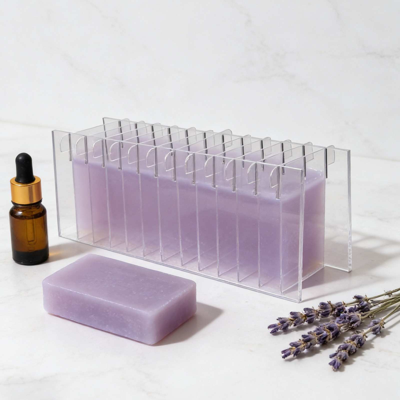 Acrylic Soap Divider Board for - огляд і ціна Soap Making Kit For Beginners