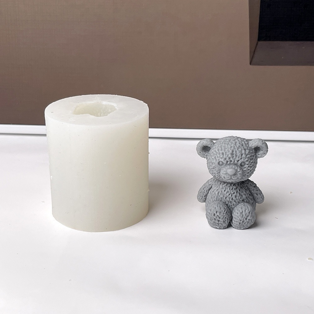 3D Cute Bear Candle Making Mou - огляд і ціна Soap Making Gifts