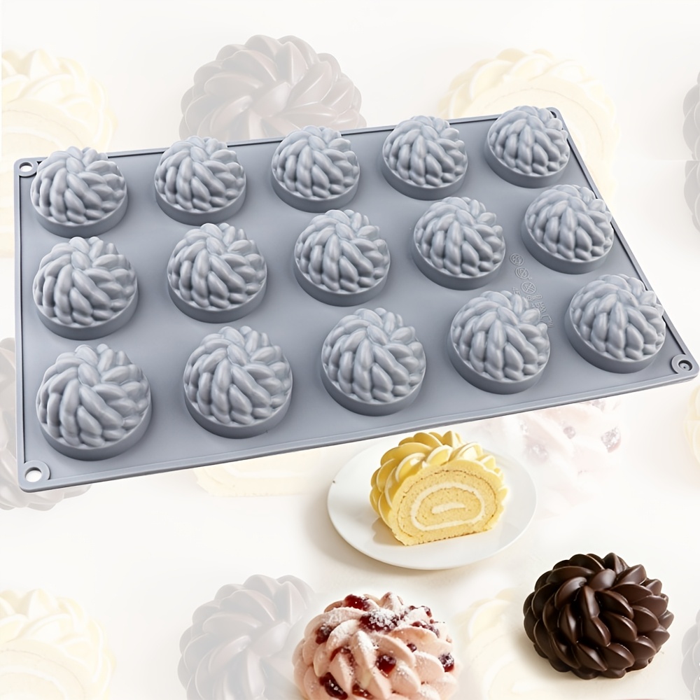 1Pc Cake Mold Santa Ana Floral - огляд і ціна Soap Making Diy Kit
