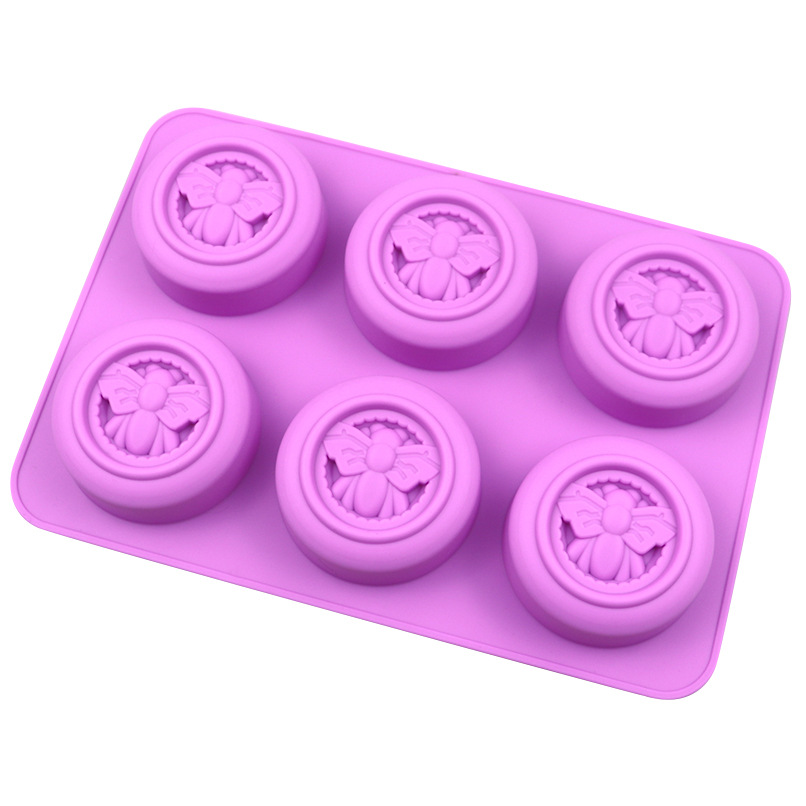 6-Cavity Honeycomb Bee Silicon - огляд і ціна Soap Making Instructions