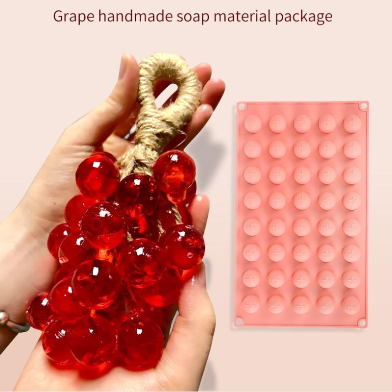 Silicone Grape Ball Molds Easy - огляд і ціна Soap Making Kit For Beginners