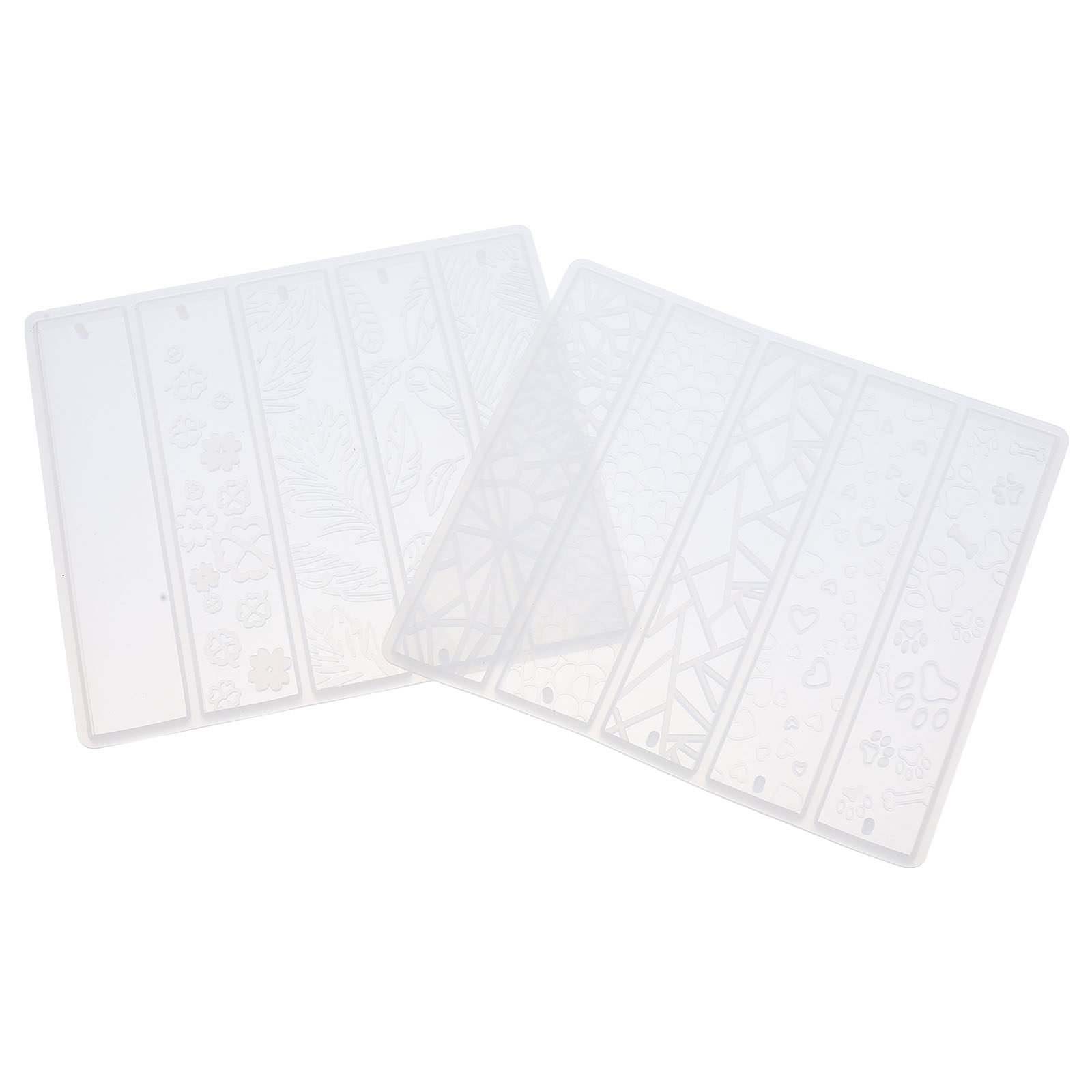 2Pcs Rectangle Silicone Bookma - огляд і ціна Soap Making Ins